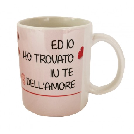 TAZZA ED IO HO TROVATO IN TE LA CHIAVE DELL'AMORE